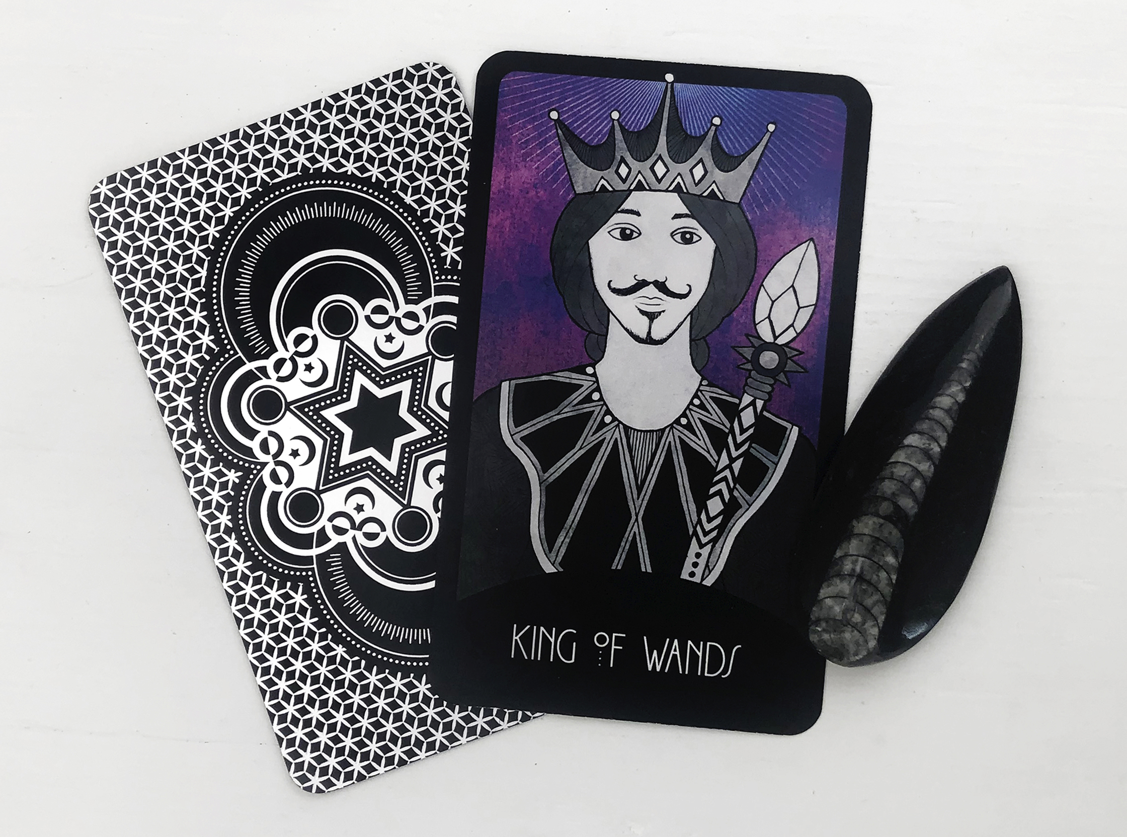 The King Of Wands Tarot Card Keen