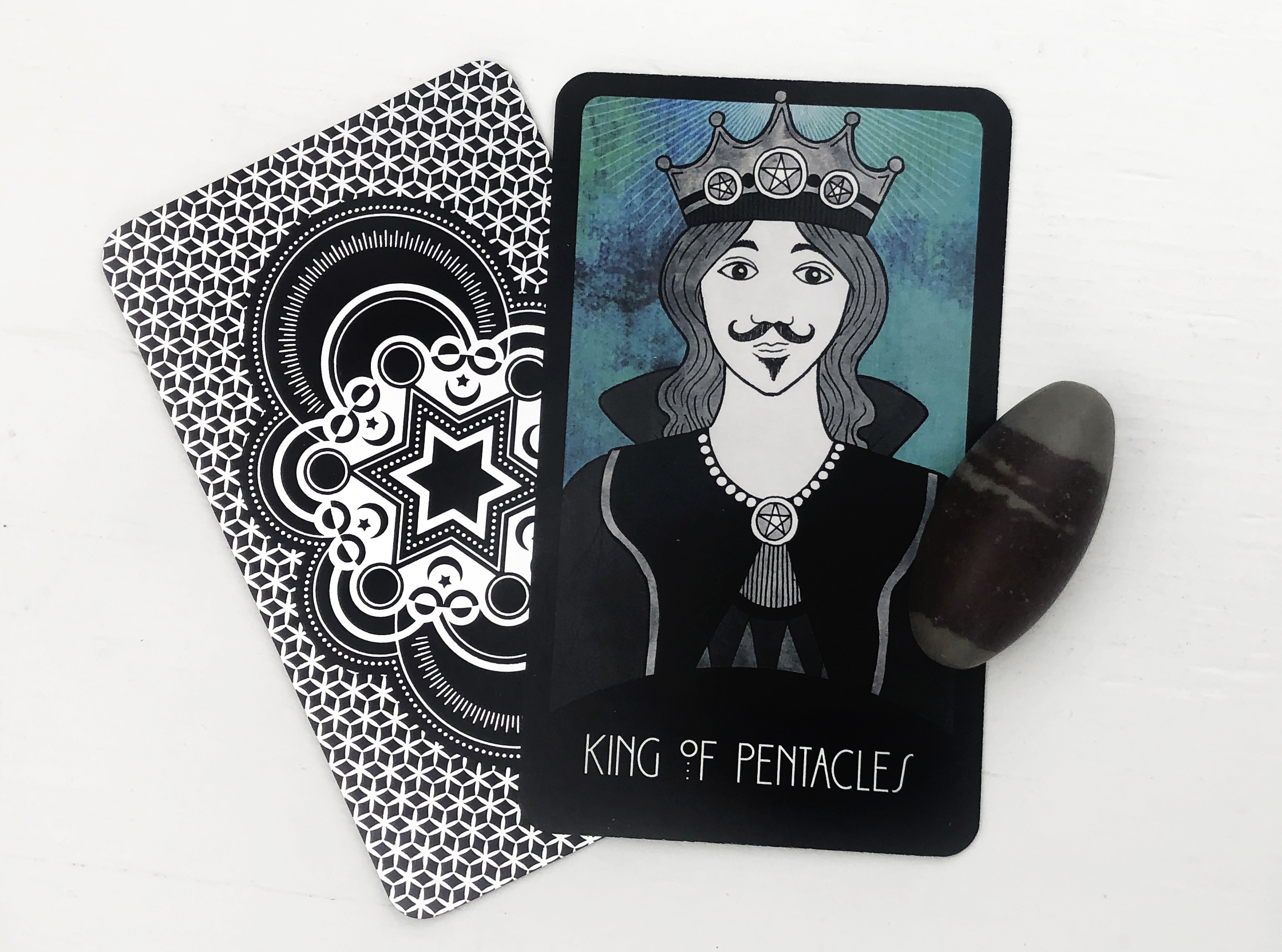 The King Of Pentacles Tarot Card Keen