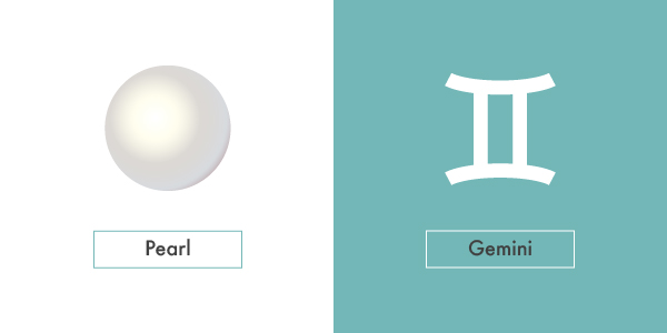 pearl and gemini symbol
