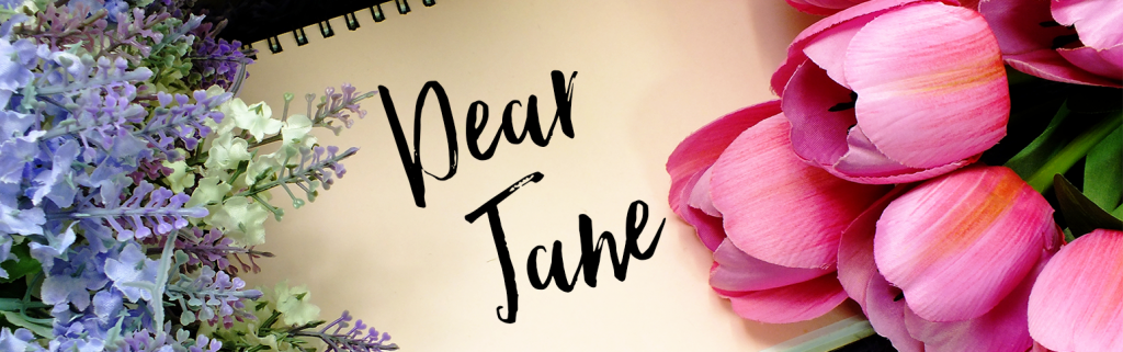 Dear Jane diary with roses.