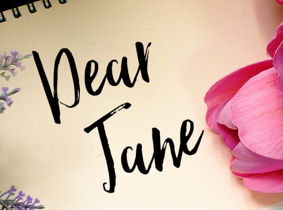 Dear Jane diary with roses.