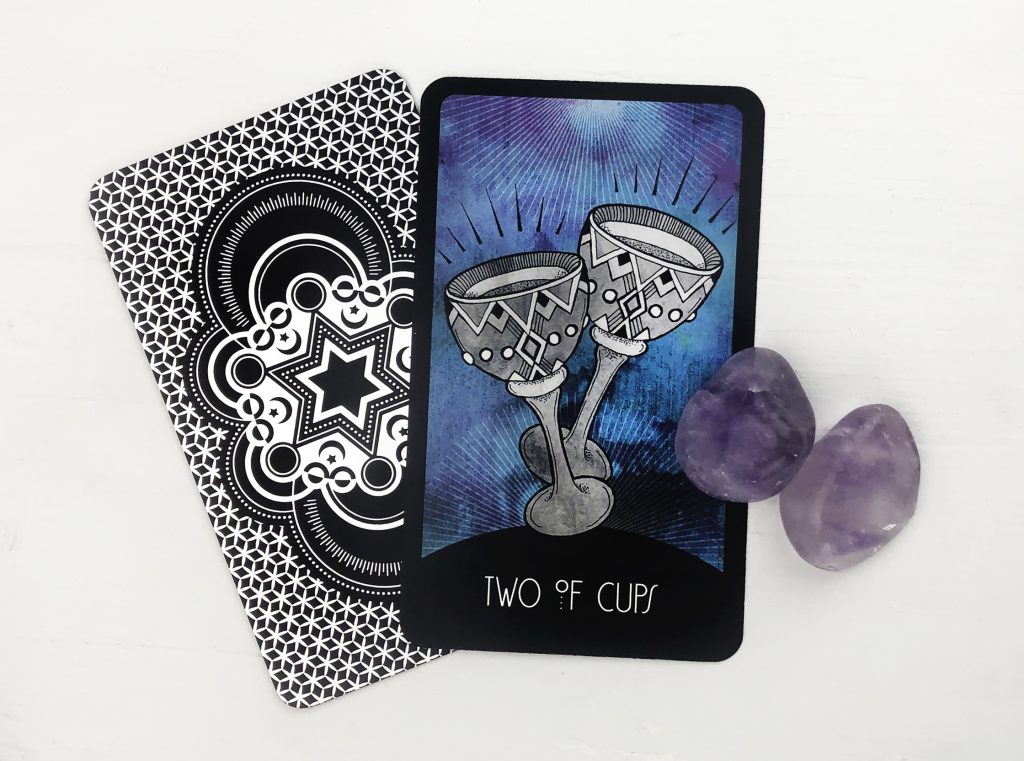 INSPIRATIONAL TAROT DECK TWO OF CUPS