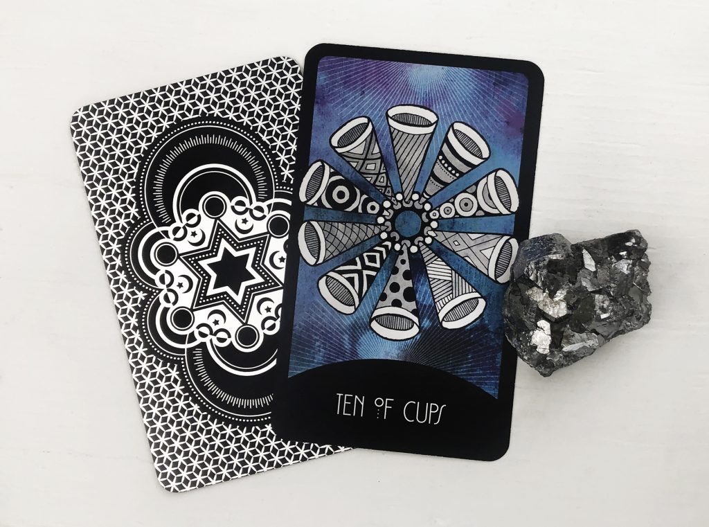 INSPIRATIONAL TAROT DECK TEN OF CUPS