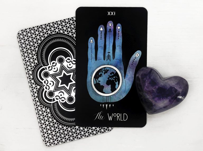 The World Tarot Card Reversed