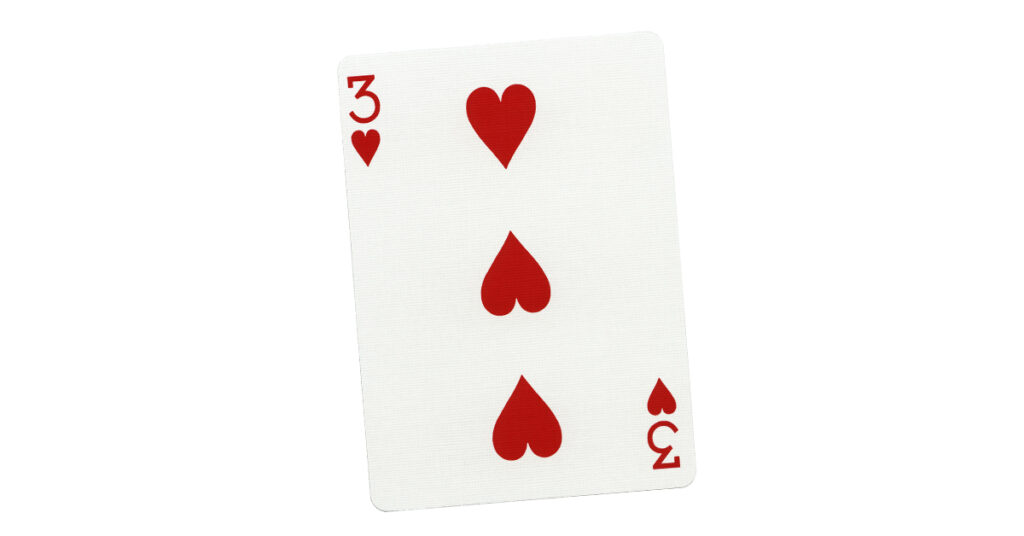 3 of hearts meaning