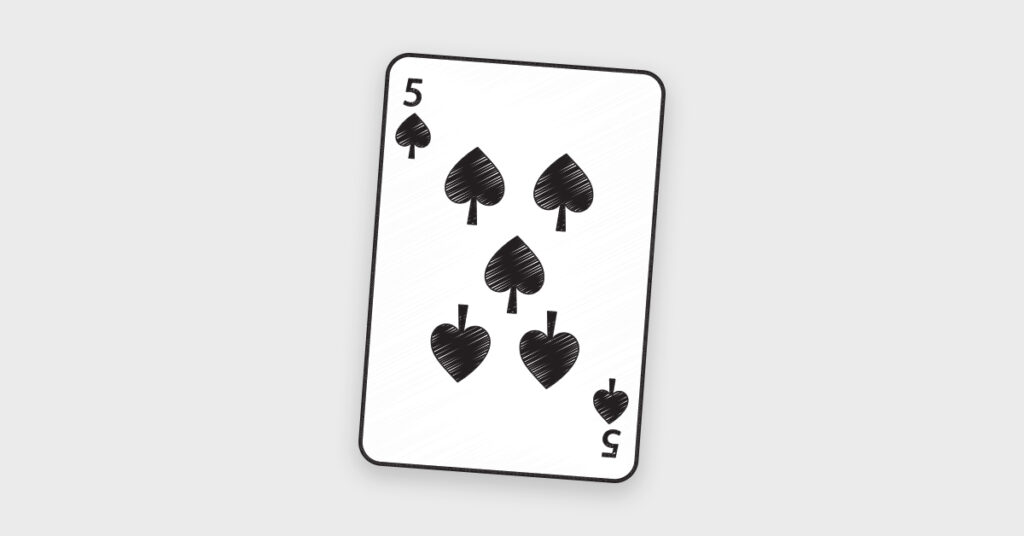 5 of spades card meaning
